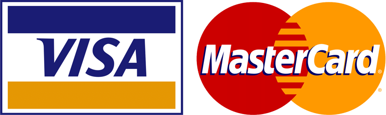 Visa and MasterCard payment support